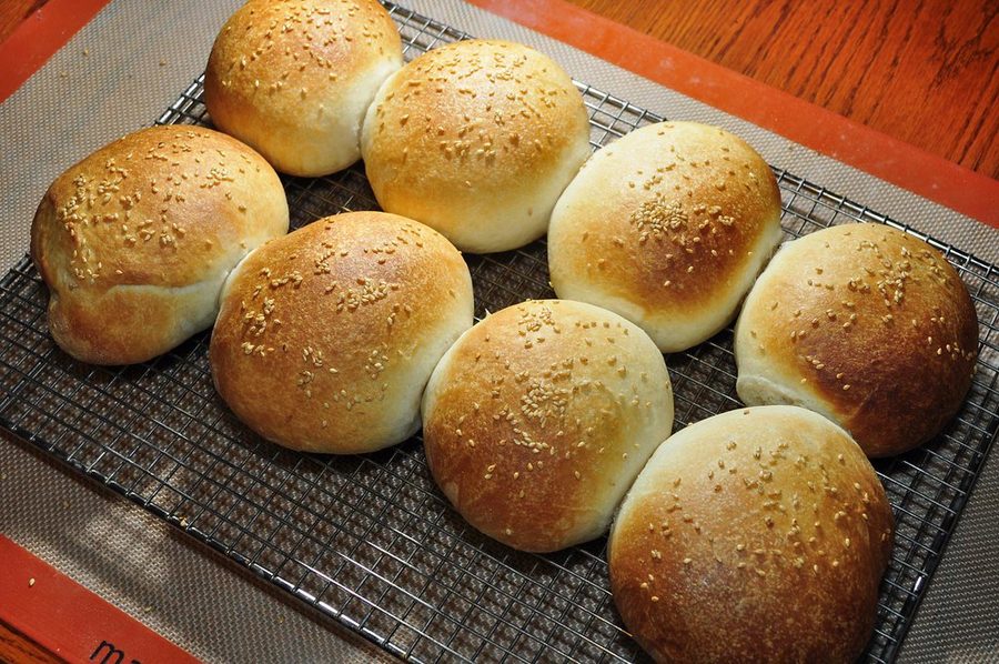 Булочки из цельнозерновой муки